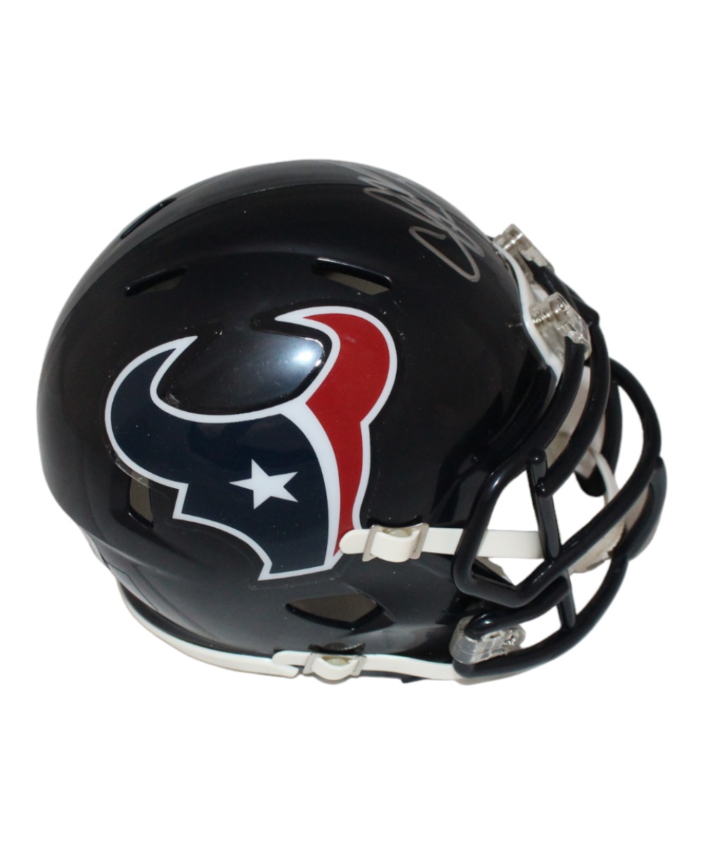 Andre Johnson Signed Houston Texans Mini Helmet Beckett 