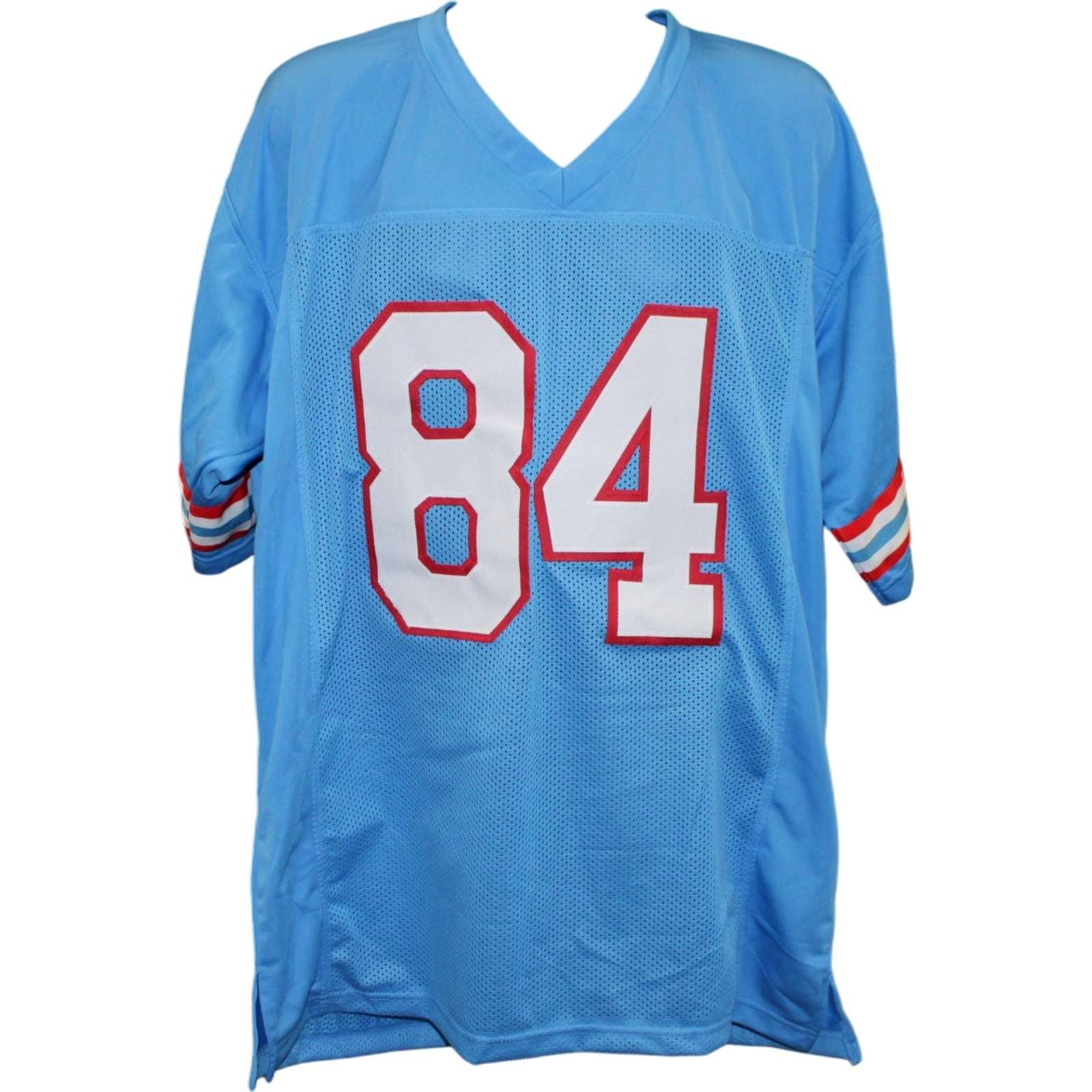 Billy White Shoes Johnson Autographed Pro Style Jersey Blue Size XL JSA 58767 4 Billy White Shoes Johnson Autographed Pro Style Jersey Blue Size XL JSA 58767