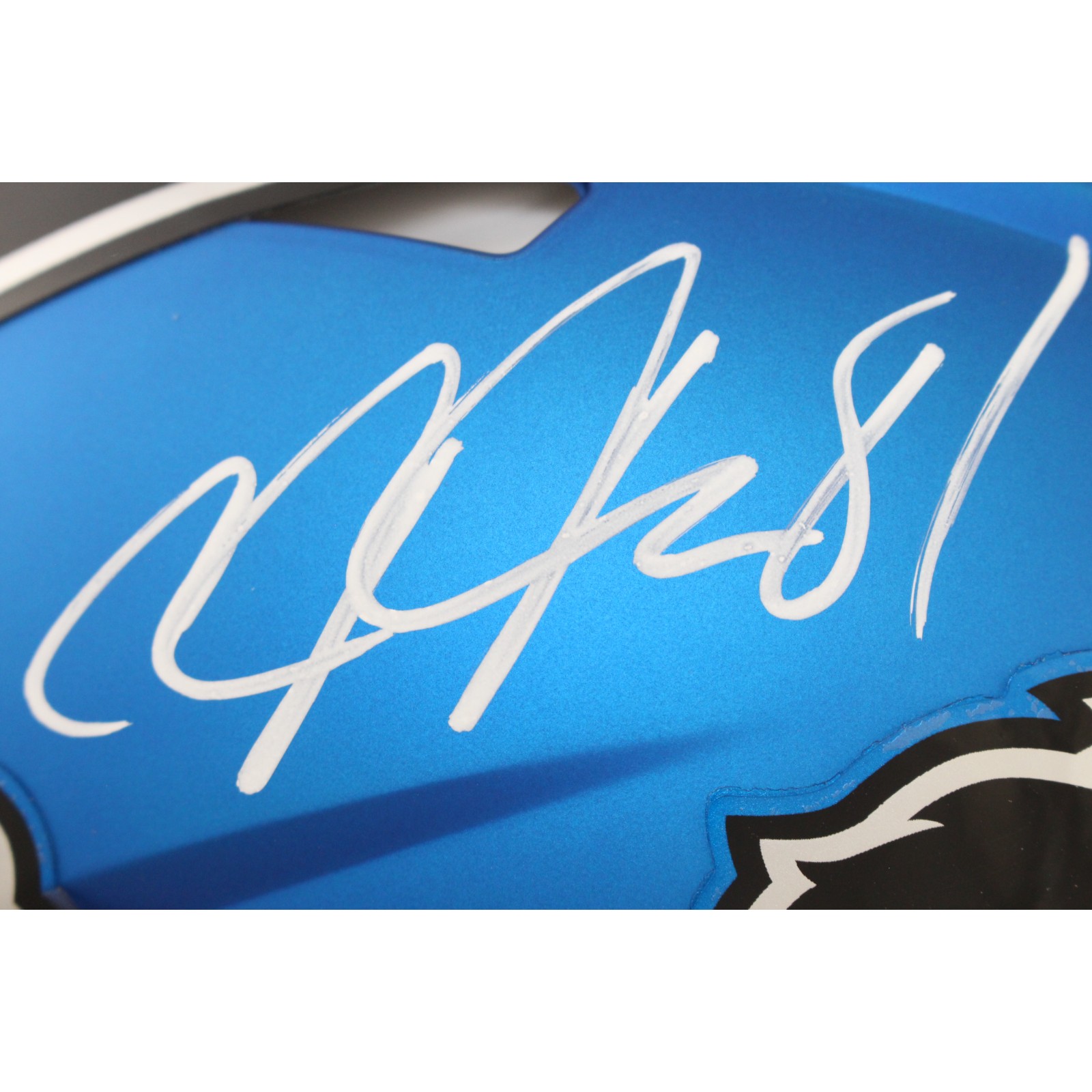 Calvin Johnson Autographed Detroit Lions Authentic 24 Alt Helmet Beckett W 51786 2 Calvin Johnson Autographed Detroit Lions Authentic 24 Alt Helmet Beckett W 51786