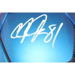 Calvin Johnson Autographed Detroit Lions SpeedFlex TB Helmet Beckett W 51791