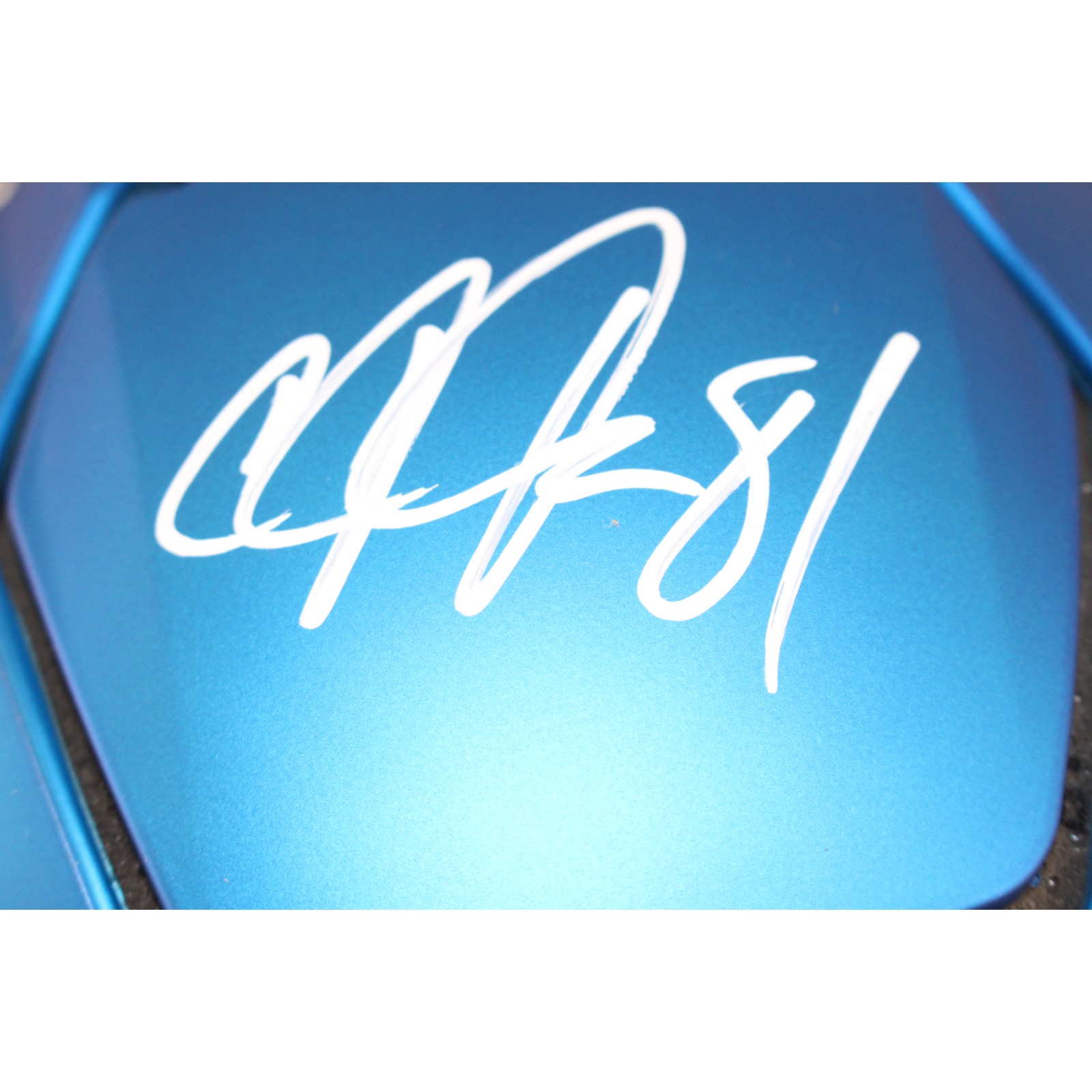 Calvin Johnson Autographed Detroit Lions SpeedFlex TB Helmet Beckett W 51791 2 Calvin Johnson Autographed Detroit Lions SpeedFlex TB Helmet Beckett W 51791