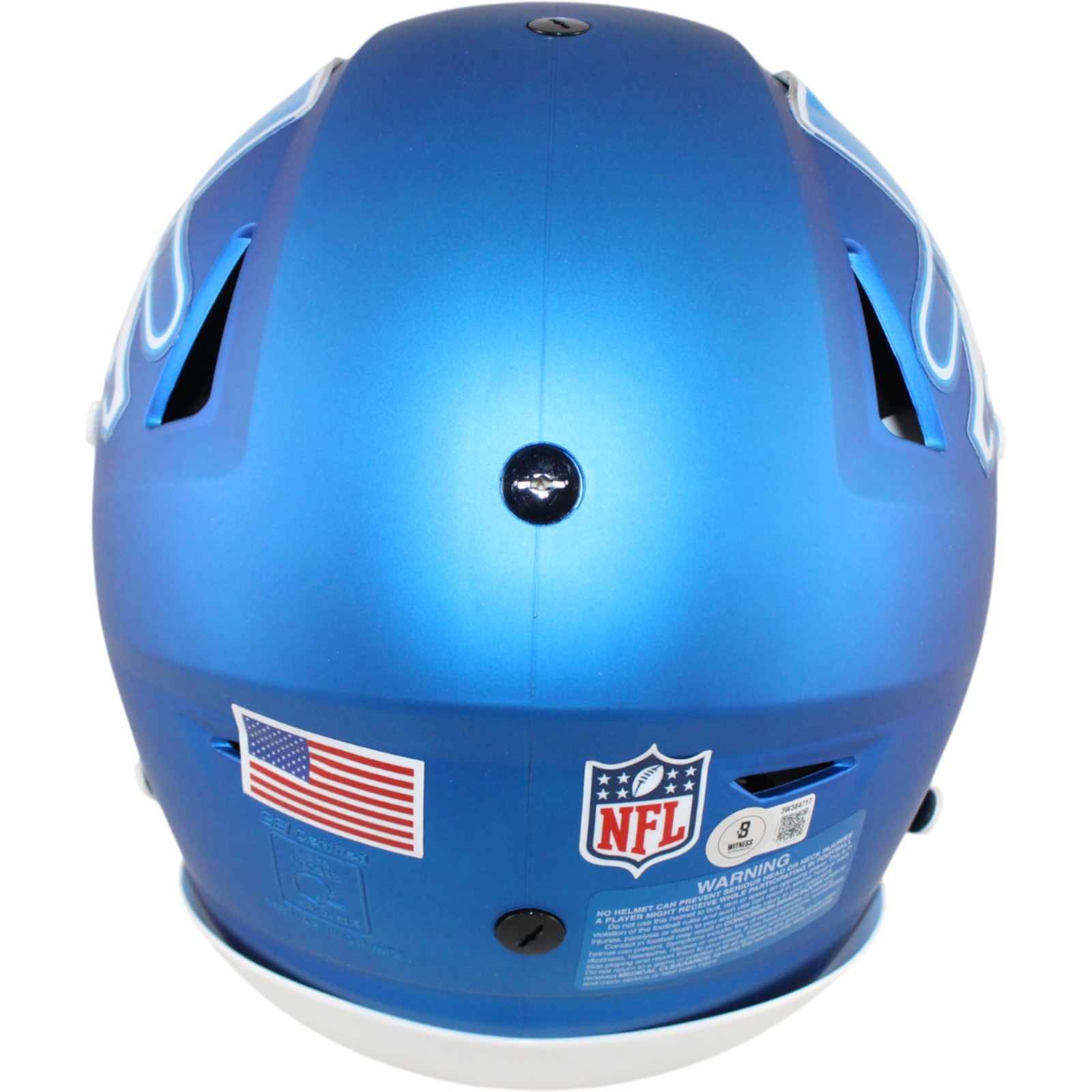 Calvin Johnson Autographed Detroit Lions SpeedFlex TB Helmet Beckett W 51791 4 Calvin Johnson Autographed Detroit Lions SpeedFlex TB Helmet Beckett W 51791