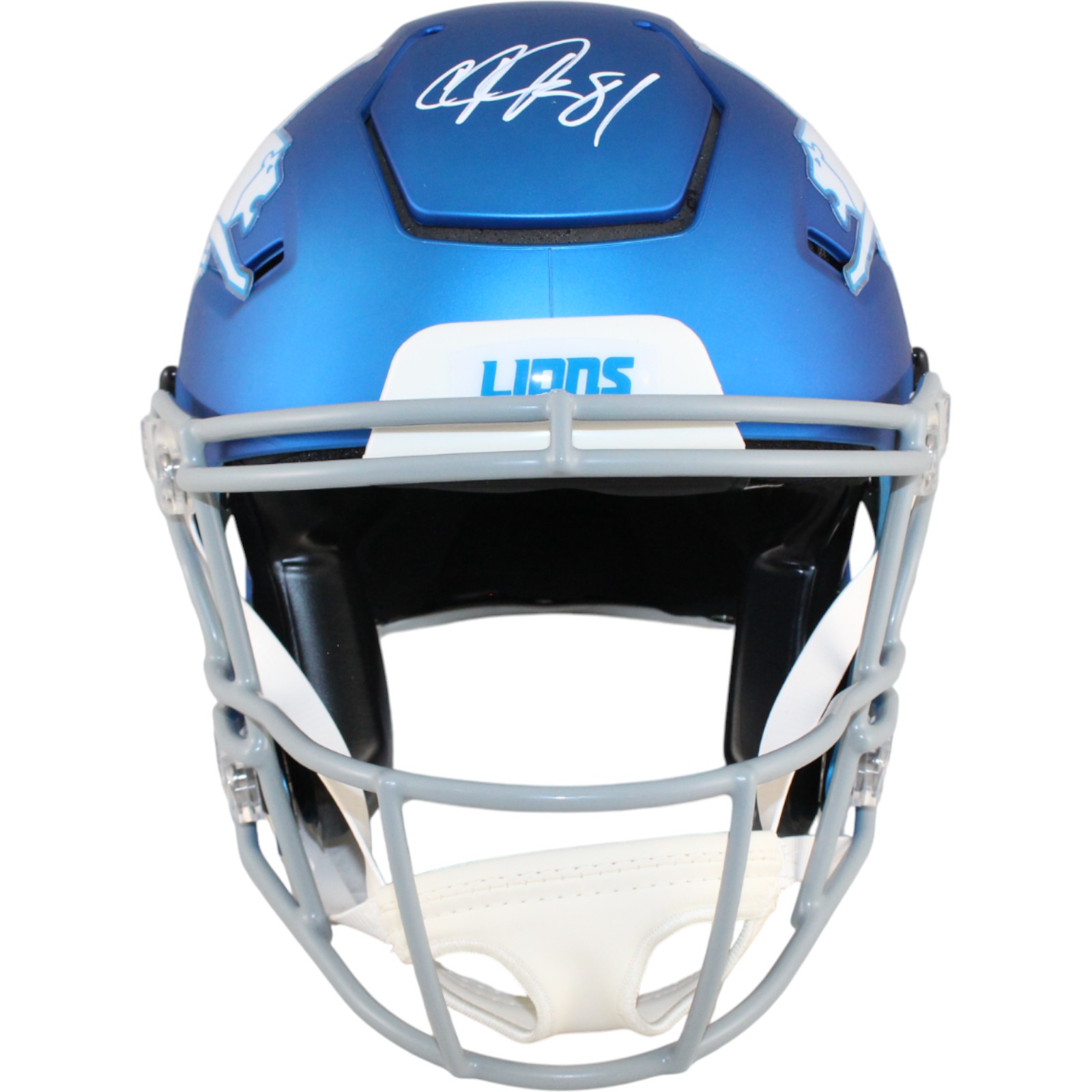 Calvin Johnson Autographed Detroit Lions SpeedFlex TB Helmet Beckett W 51791 7 Calvin Johnson Autographed Detroit Lions SpeedFlex TB Helmet Beckett W 51791
