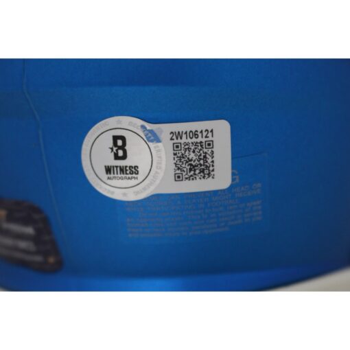 Calvin Johnson Autographed/Signed Detroit Lions Alt 23 Mini Helmet Beckett 47639