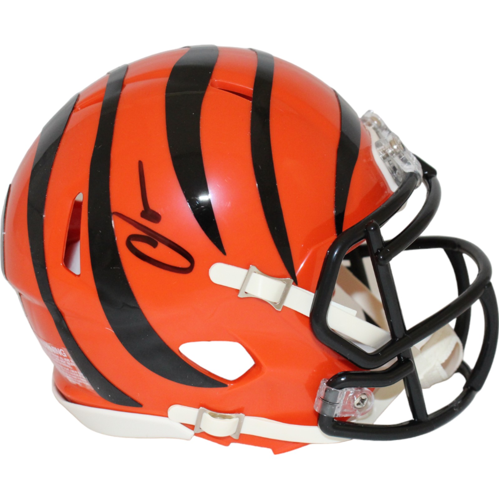 Chad Johnson Autographed/Signed Cincinnati Bengals Mini Helmet Beckett 