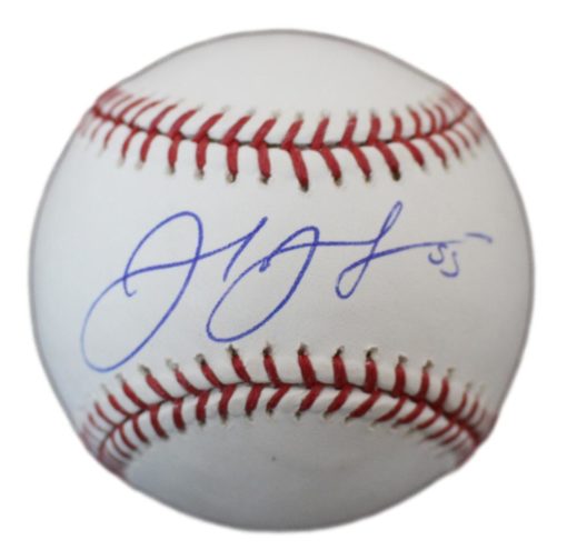 Josh Johnson Autographed/Signed Miami Marlins OML Baseball MLB 24406