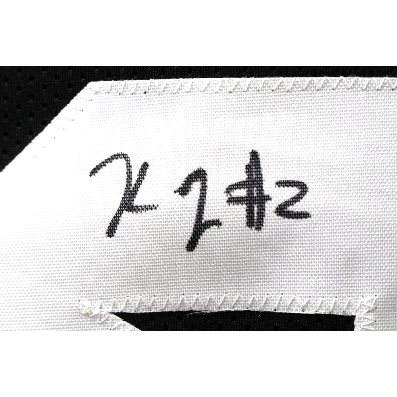 Kaleb Johnson Autographed College Style Black Sz XL Jersey Beckett Witness 51672 2 Kaleb Johnson Autographed College Style Black Sz XL Jersey Beckett Witness 51672