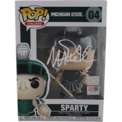 Magic Johnson Autographed/Signed/Signed Michigan State Funko Pop! #04 Beckett Witness 49613