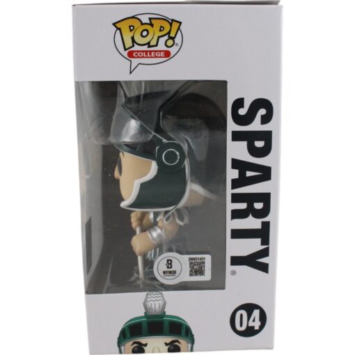 Magic Johnson Autographed/Signed/Signed Michigan State Funko Pop! #04 Beckett Witness 49613