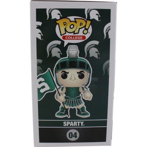 Magic Johnson Autographed/Signed/Signed Michigan State Funko Pop! #04 Beckett Witness 49613