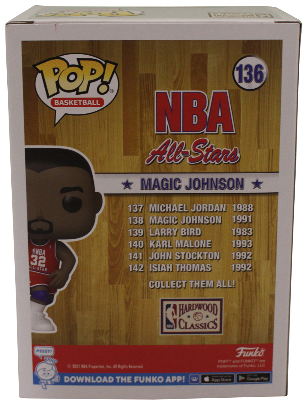 Toys Funko Pop NBA Legends Karl Malone 92 Team USA White Limited Ed