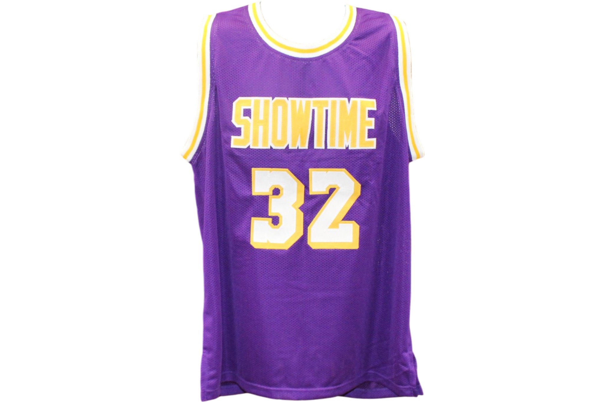 Magic Johnson Autographed/Signed Pro Style Sz XL Purple Jersey Beckett W 55360 4 Magic Johnson Autographed/Signed Pro Style Sz XL Purple Jersey Beckett W 55360