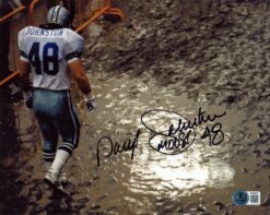 Daryl Johnston Autographed Dallas Cowboys 8x10 Photo Beckett 56735