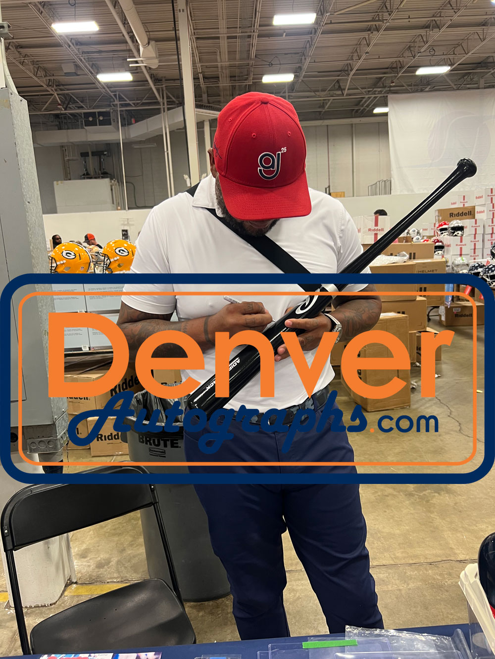 Andruw Jones Autographed Atlanta Braves Rawlings Baseball Bat Beckett 51660 6 Andruw Jones Autographed Atlanta Braves Rawlings Baseball Bat Beckett 51660