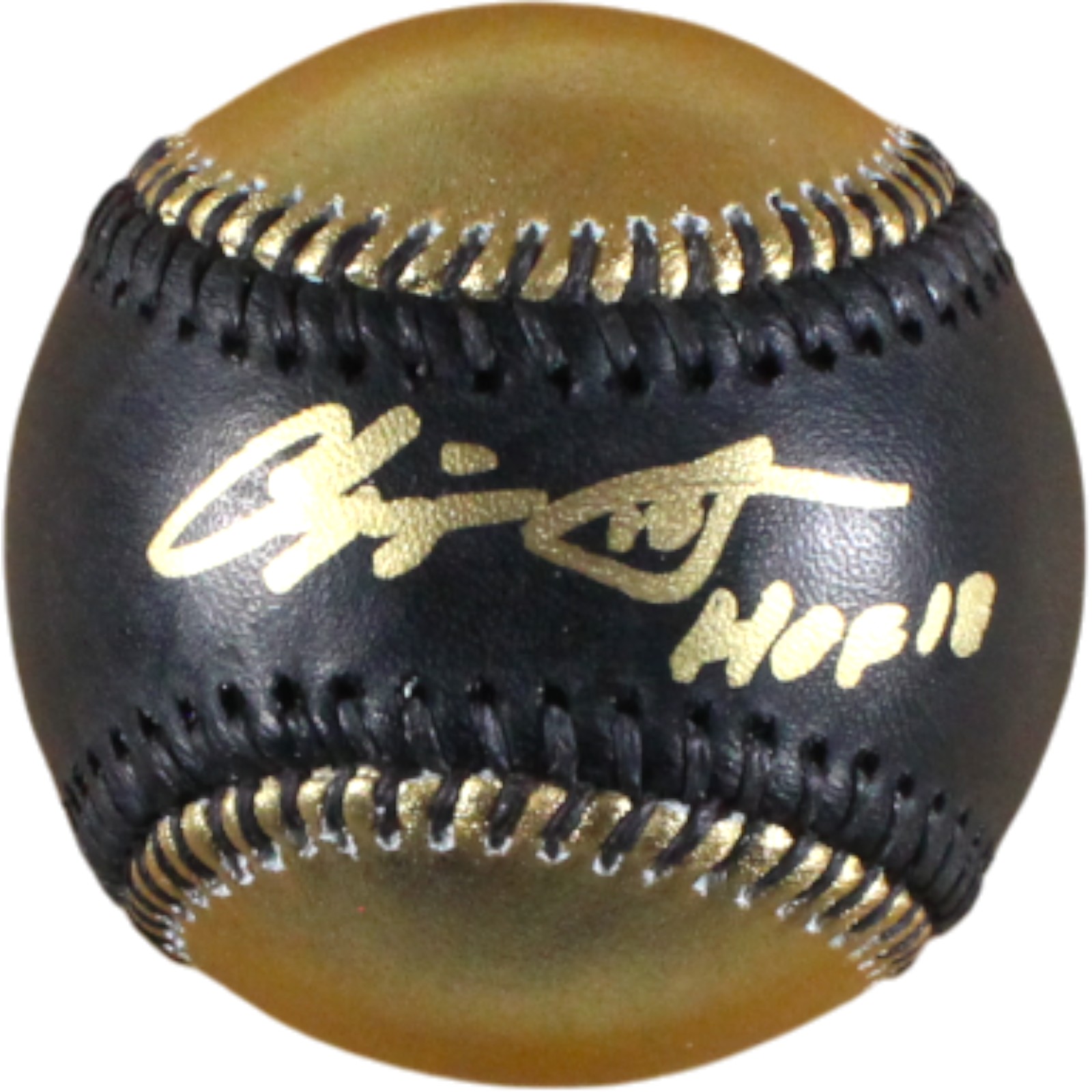 Chipper Jones Autographed Atlanta Braves OML Baseball Fanatics 54476