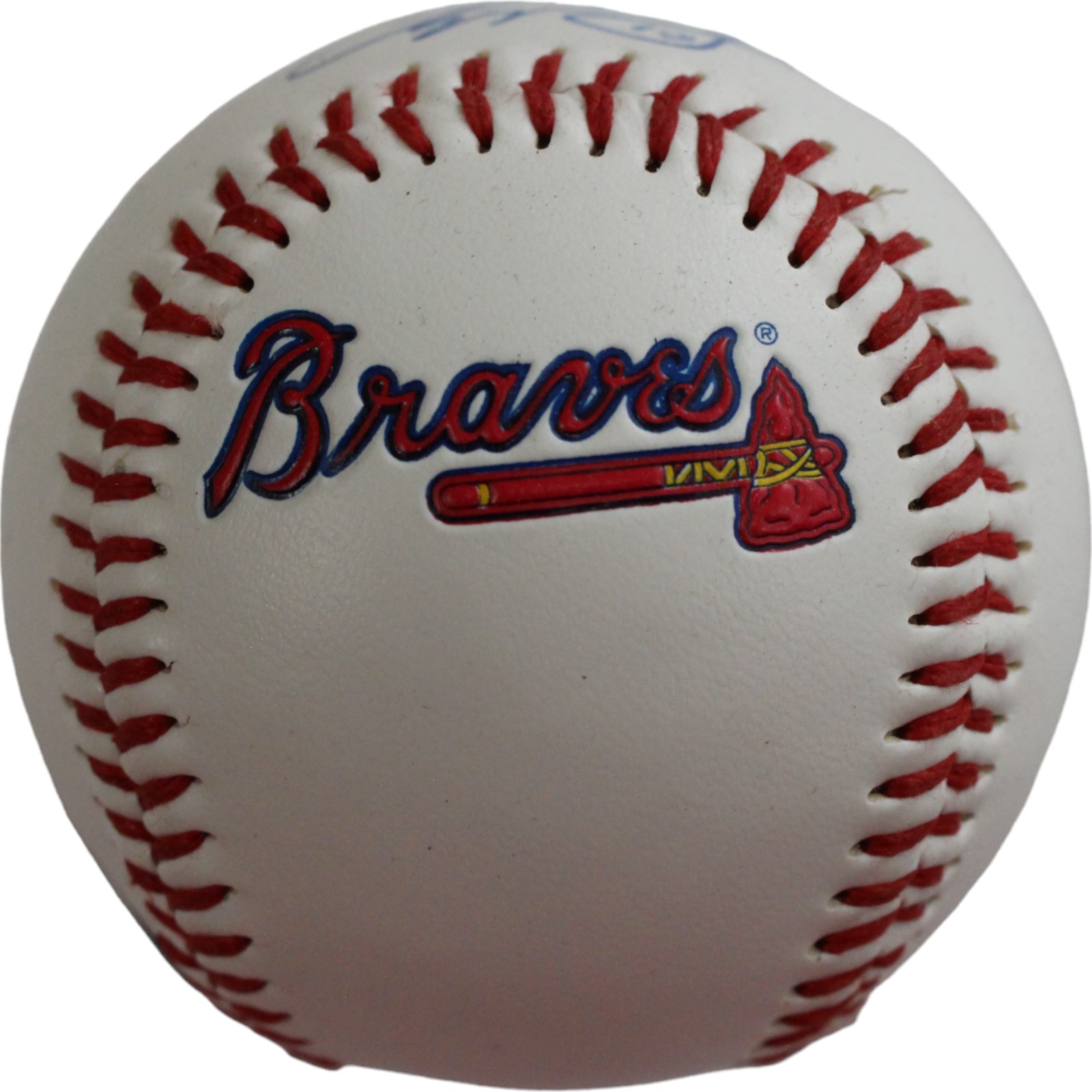 Chipper Jones Autographed Atlanta Braves Logo Baseball Beckett 44356