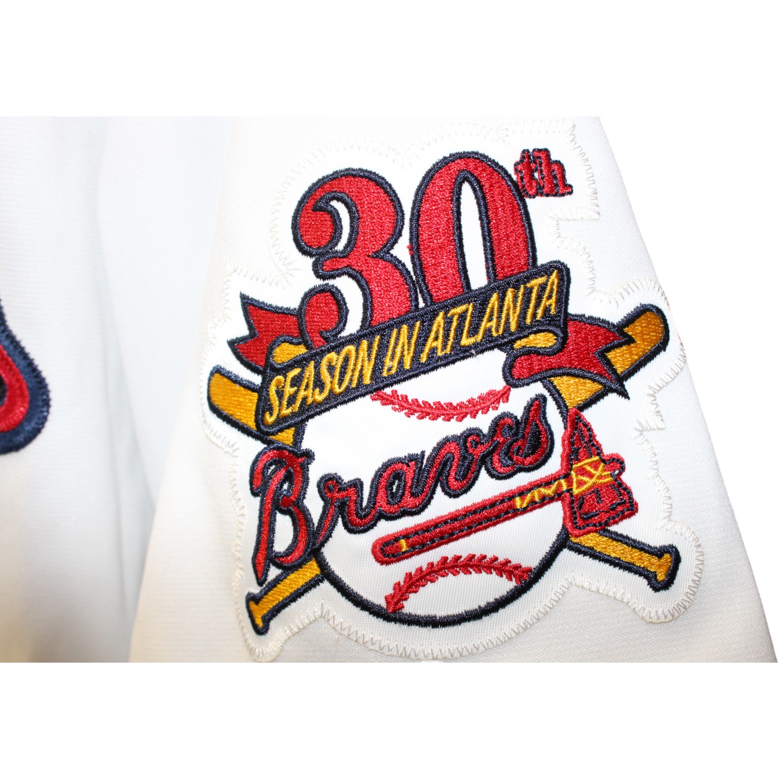 Chipper Jones Autographed Atlanta Braves M&N 1995 sz52 Jersey HOF Fanatics 51846 7 Chipper Jones Autographed Atlanta Braves M&N 1995 sz52 Jersey HOF Fanatics 51846