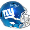 Daniel Jones Autographed New York Giants Chrome Replica Helmet BAS 25938