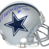 Ed Too Tall Jones Autographed/Signed Dallas Cowboys Mini Helmet JSA 24924