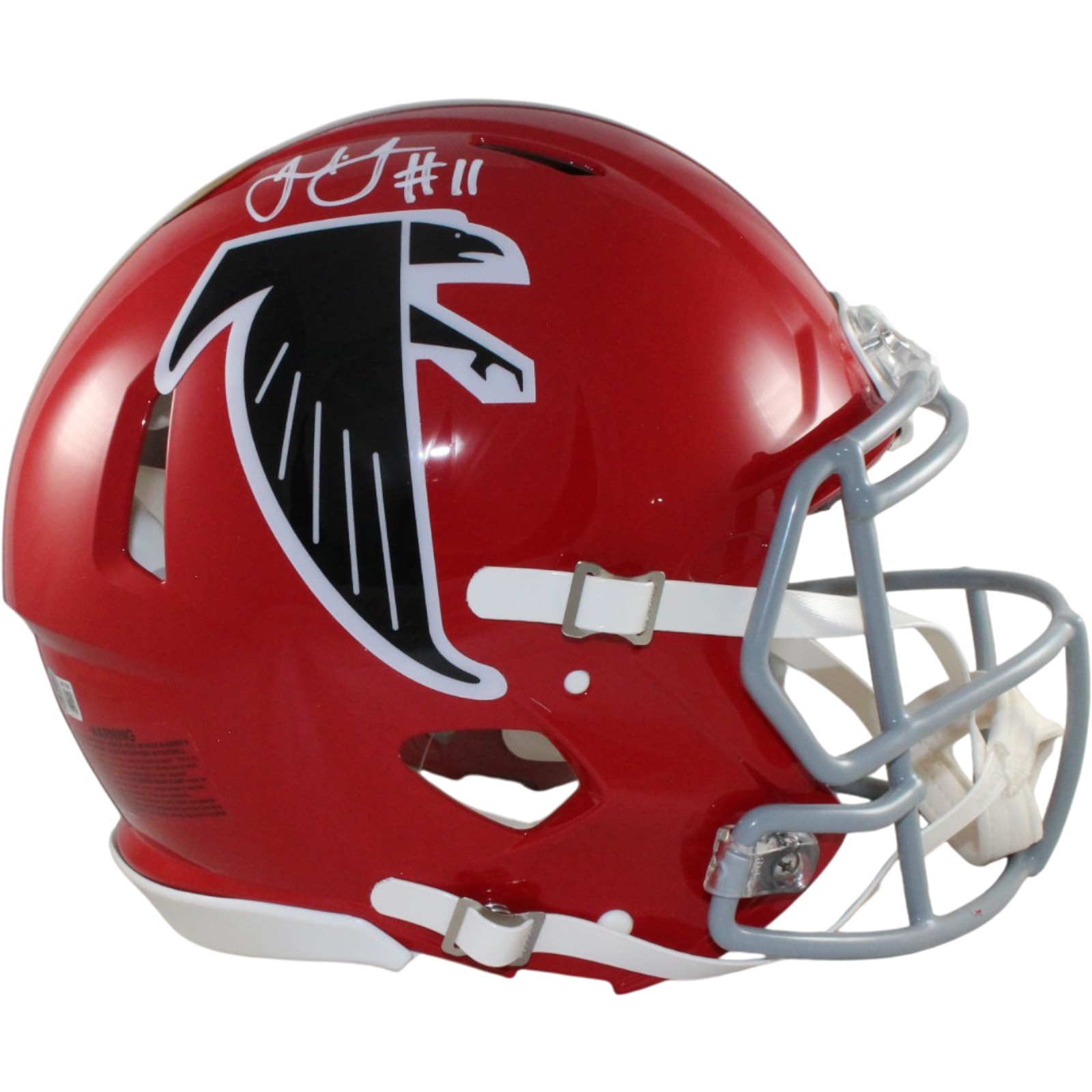 Julio Jones Autographed Atlanta Falcons Authentic TB Helmet Beckett WIT 56455 1 Julio Jones Autographed Atlanta Falcons Authentic TB Helmet Beckett WIT 56455