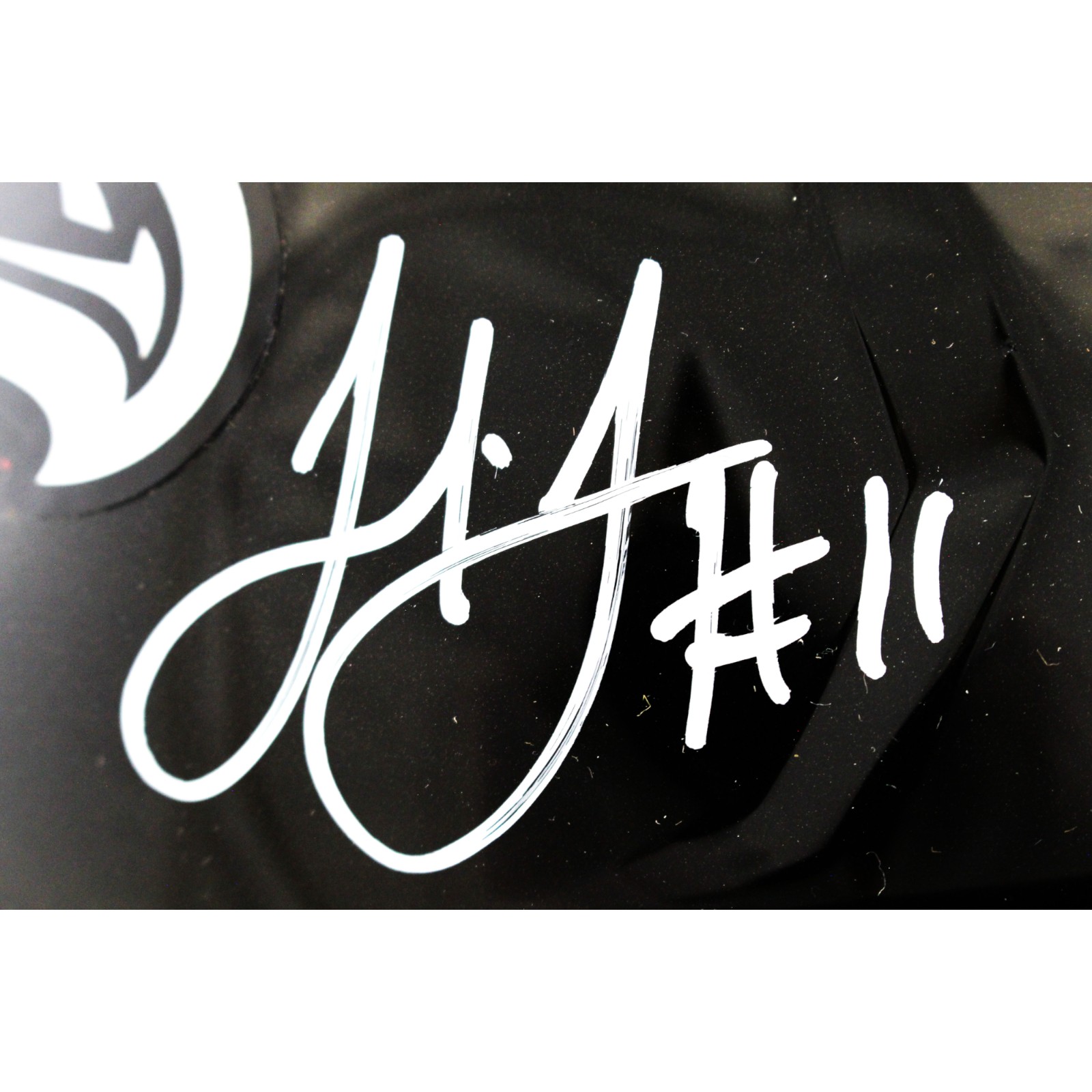 Julio Jones Autographed Atlanta Falcons Authentic TB Helmet Beckett W 51873 2 Julio Jones Autographed Atlanta Falcons Authentic TB Helmet Beckett W 51873