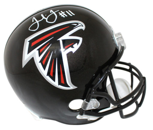 Julio Jones Autographed/Signed Atlanta Falcons Replica Helmet JSA 17576