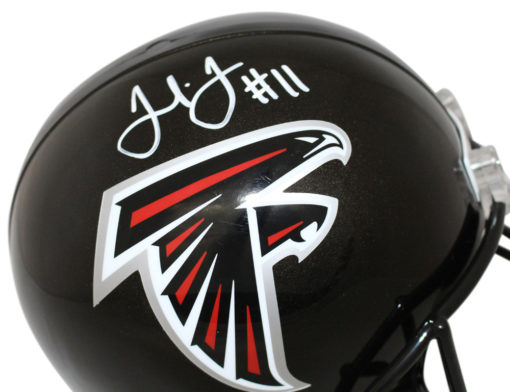 Julio Jones Autographed/Signed Atlanta Falcons Replica Helmet JSA 17576