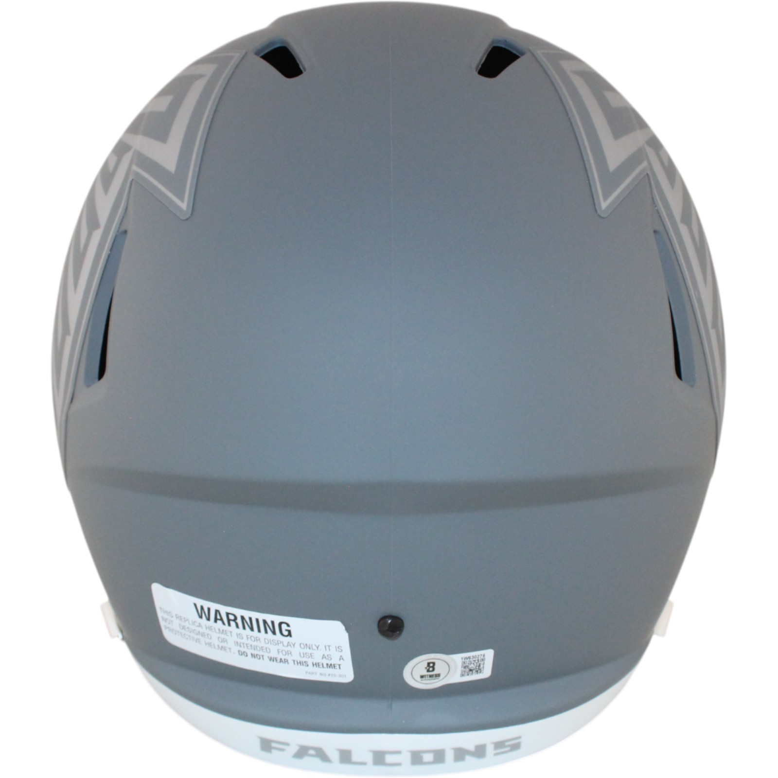 Julio Jones Autographed Atlanta Falcons F/S Slate Helmet Beckett 51896 3 Julio Jones Autographed Atlanta Falcons F/S Slate Helmet Beckett 51896