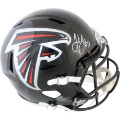 Julio Jones Autographed/Signed Atlanta Falcons F/S TB Helmet Beckett 51887
