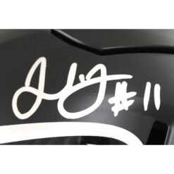 Julio Jones Autographed Atlanta Falcons SpeedFlex Helmet Beckett Witness 51904