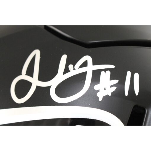 Julio Jones Autographed Atlanta Falcons SpeedFlex Helmet Beckett Witness 51904