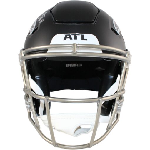 Julio Jones Autographed Atlanta Falcons SpeedFlex Helmet Beckett Witness 51904