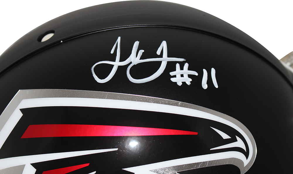Julio Jones Autographed/Signed Atlanta Falcons Authentic Helmet BAS 30012