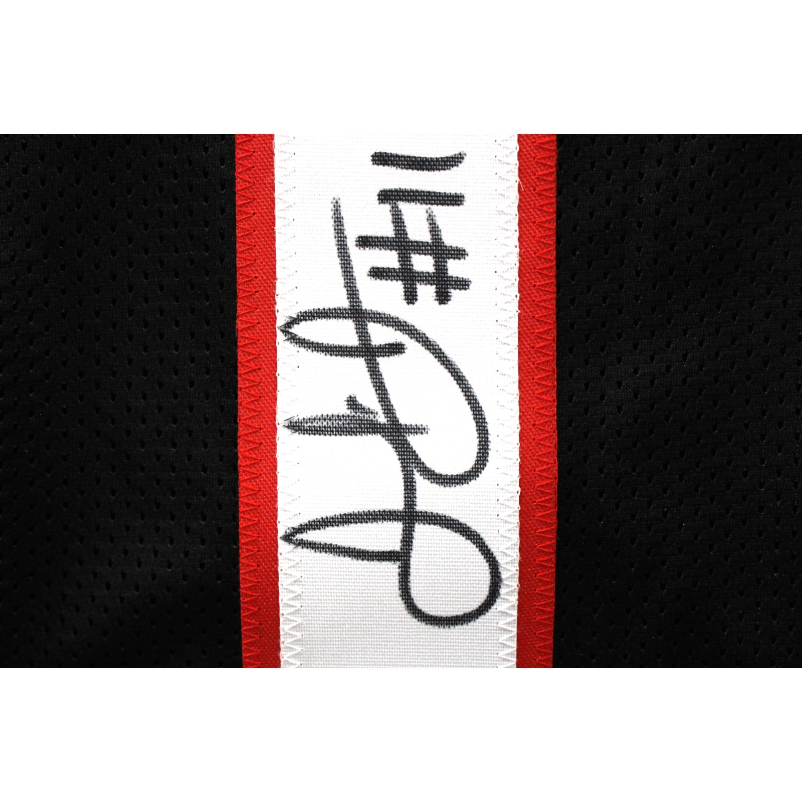 Julio Jones Autographed/Signed Pro Style Black XL Jersey Beckett Witness 51835 2 Julio Jones Autographed/Signed Pro Style Black XL Jersey Beckett Witness 51835