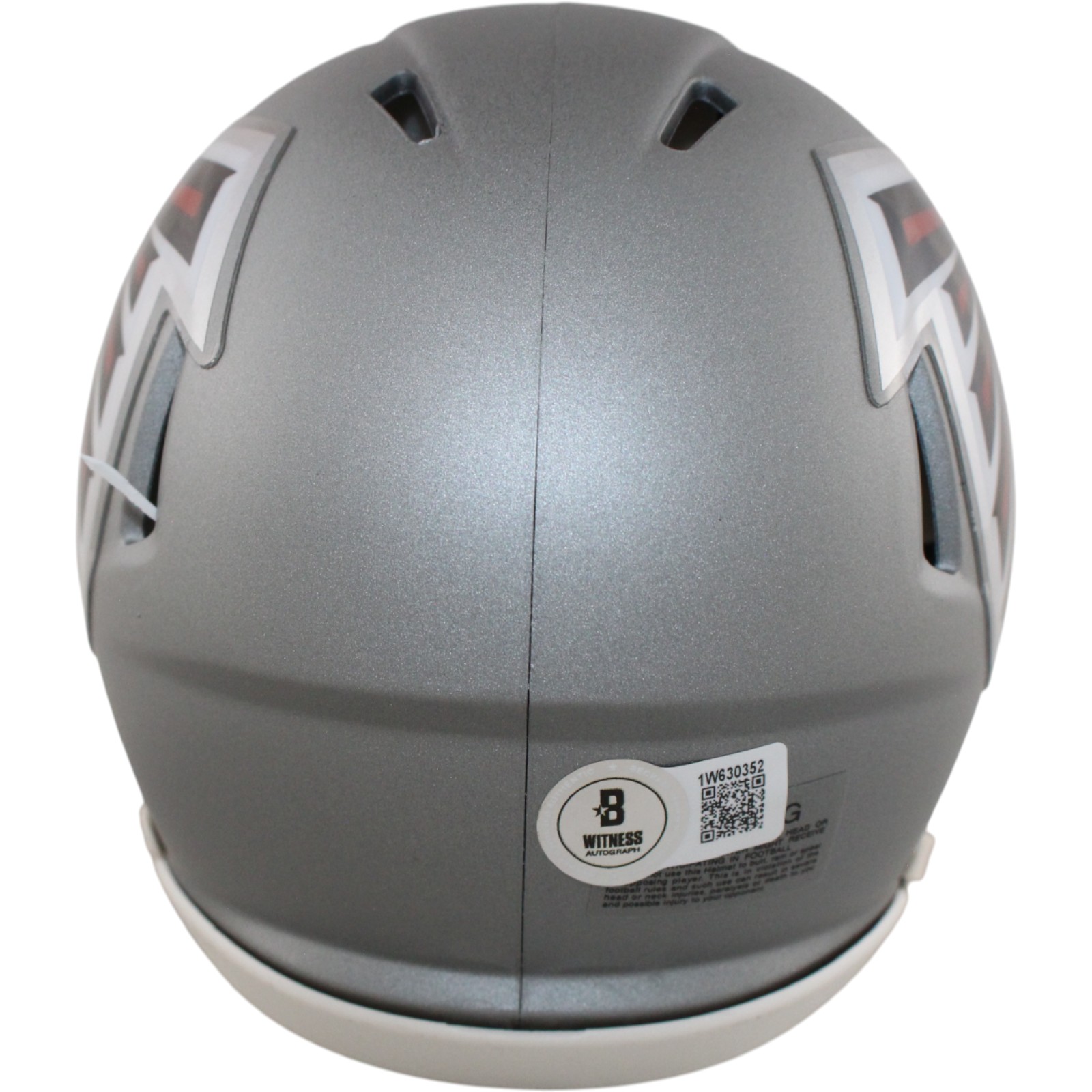 Julio Jones Autographed Atlanta Falcons Blaze Mini Helmet Beckett Witness 51855 4 Julio Jones Autographed Atlanta Falcons Blaze Mini Helmet Beckett Witness 51855