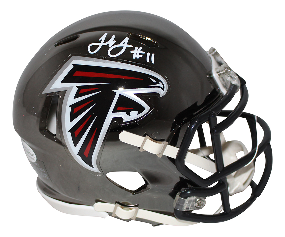 Julio jones cheap autographed helmet