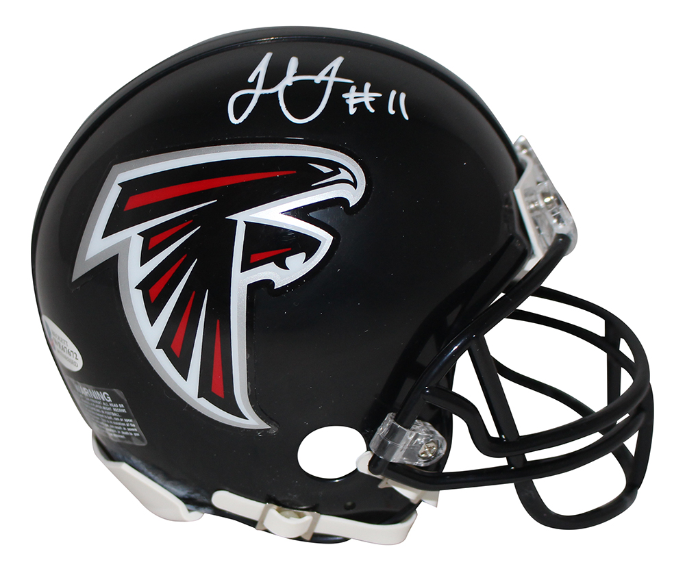 Julio Jones Autographed/Signed Atlanta Falcons Mini Helmet BAS 30019