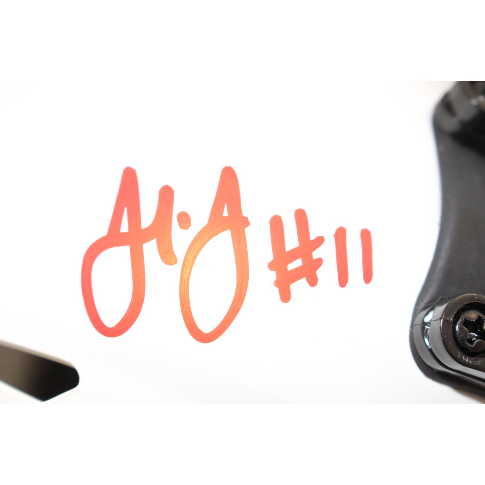 Julio Jones Autographed Atlanta Falcons Lunar Mini Helmet Beckett Witness 51870 2 Julio Jones Autographed Atlanta Falcons Lunar Mini Helmet Beckett Witness 51870