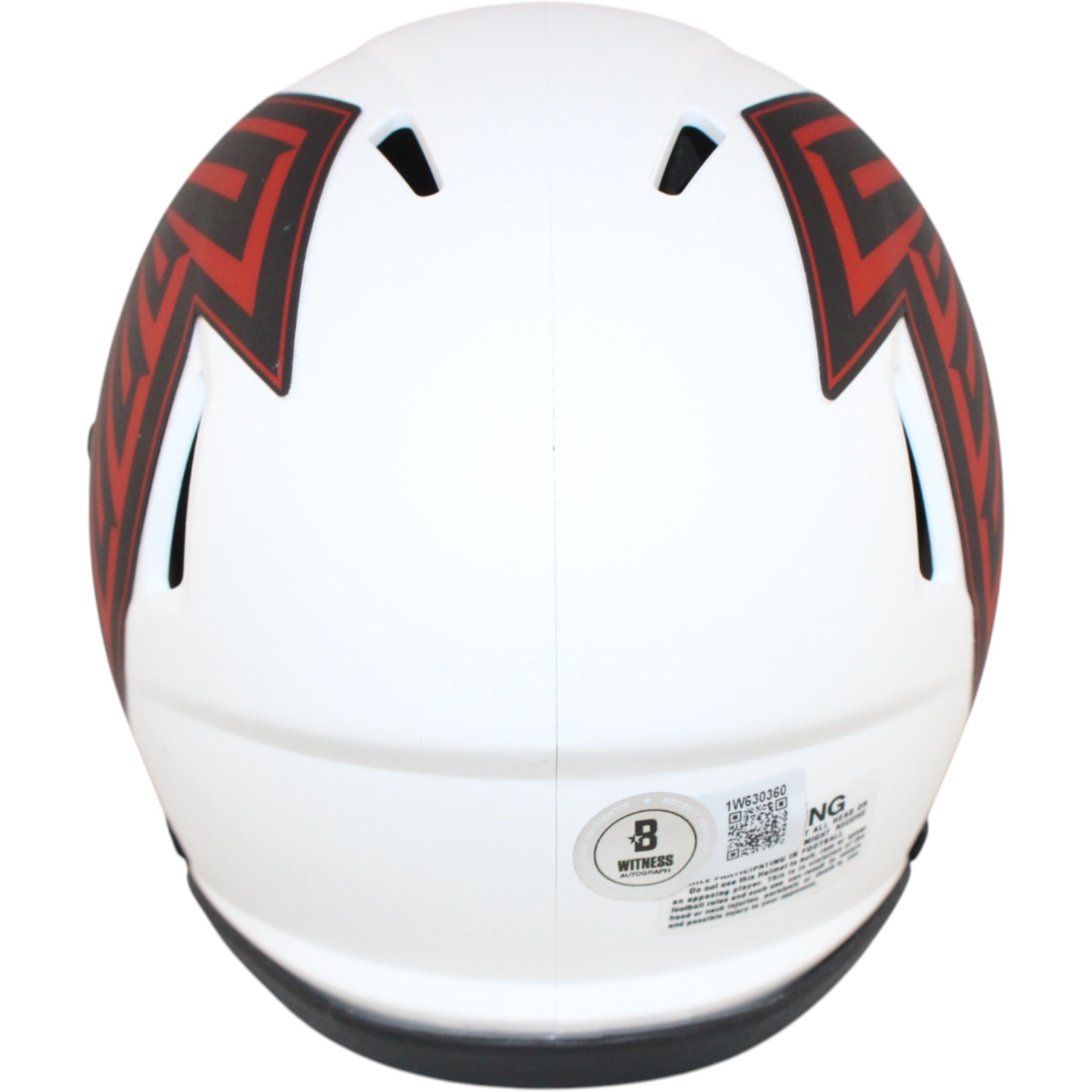 Julio Jones Autographed Atlanta Falcons Lunar Mini Helmet Beckett Witness 51870 3 Julio Jones Autographed Atlanta Falcons Lunar Mini Helmet Beckett Witness 51870