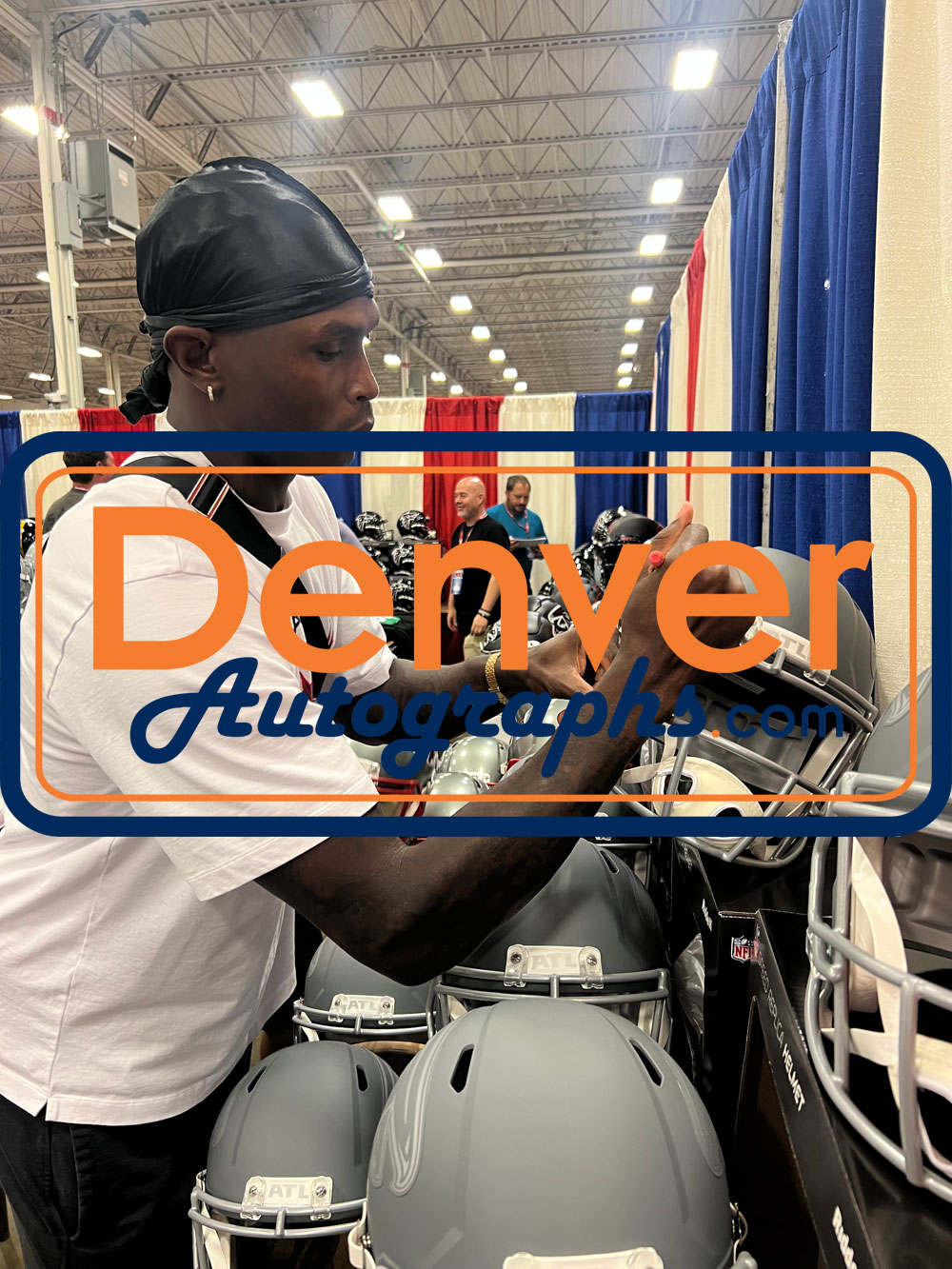 Julio Jones Autographed Atlanta Falcons F/S Slate Helmet Beckett 51896 6 Julio Jones Autographed Atlanta Falcons F/S Slate Helmet Beckett 51896