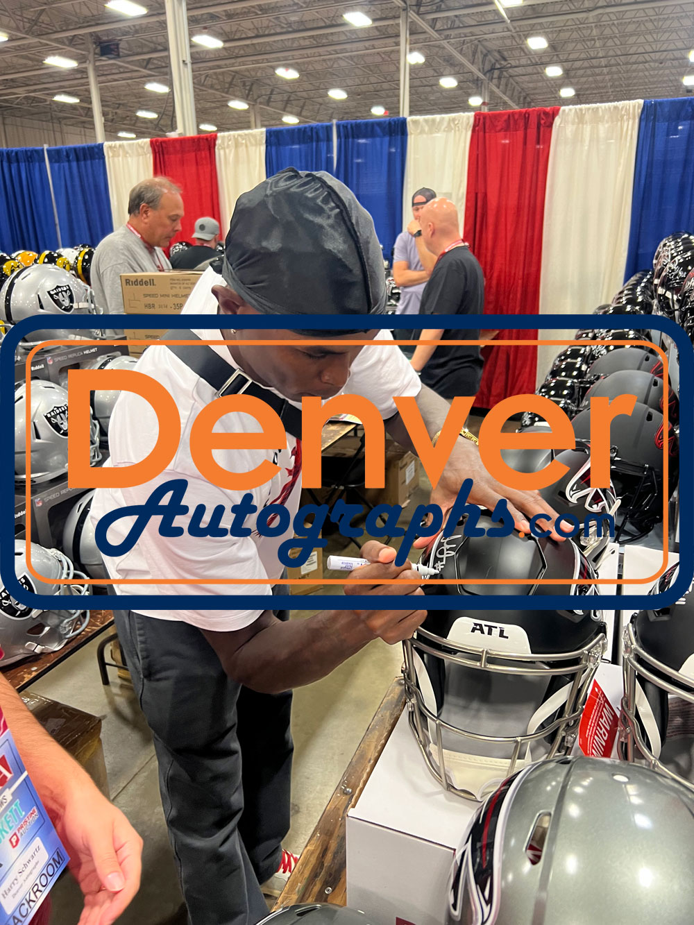 Julio Jones Autographed Atlanta Falcons SpeedFlex Helmet Beckett Witness 51904 7 Julio Jones Autographed Atlanta Falcons SpeedFlex Helmet Beckett Witness 51904