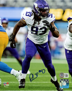 Patrick Jones Autographed/Signed Minnesota Vikings 8x10 Photo Beckett