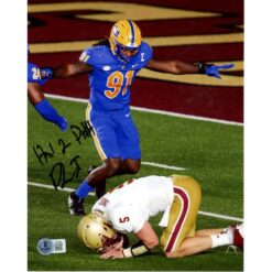 Patrick Jones Autographed/Signed Pittsburgh Panthers 8x10 Photo Beckett 49843