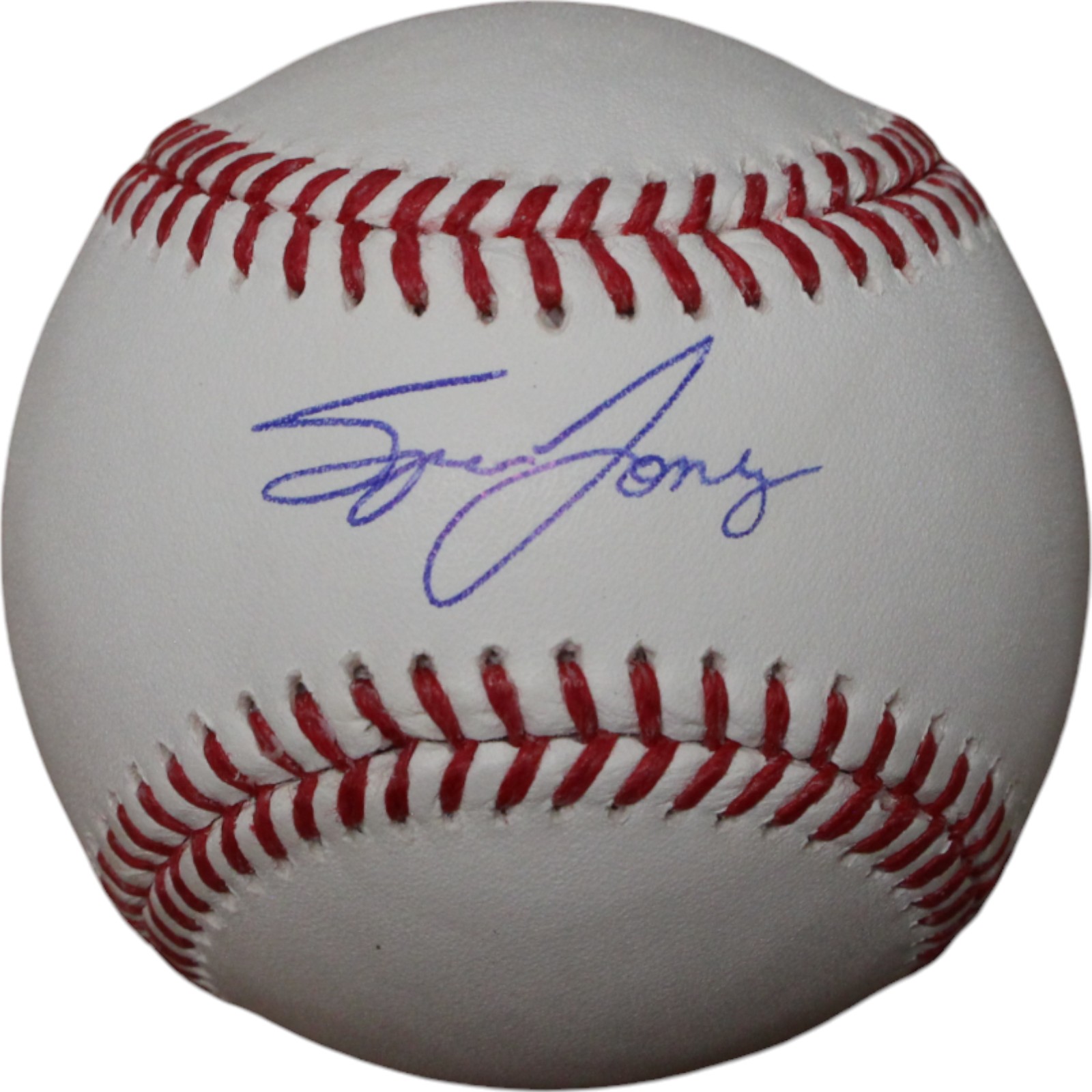 Spencer Jones Autographed/Signed New York Yankees OML Baseball FAN 46966