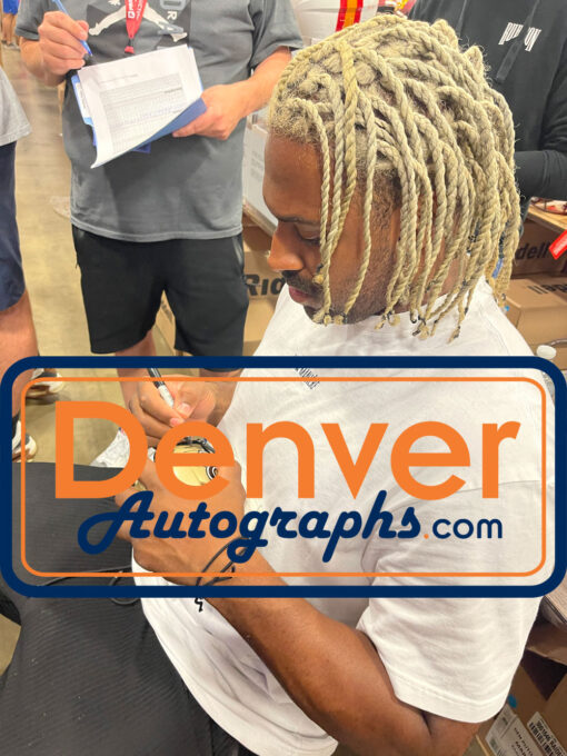 Cam Jordan Autographed New Orleans Saints Mini Helmet Beckett Witness 51858