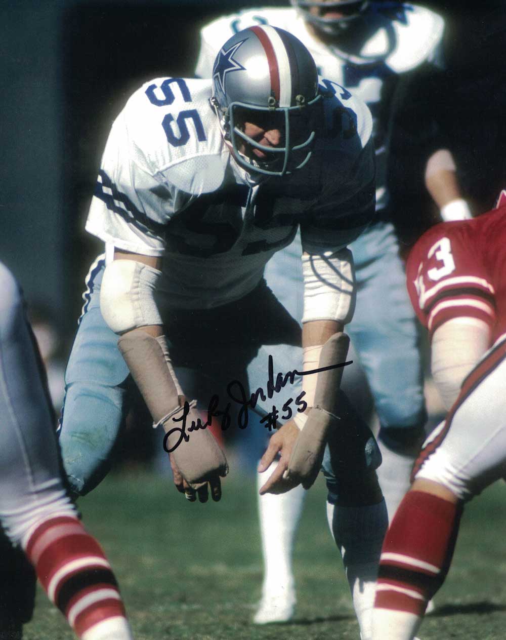 Lee Roy Jordan Autographed/Signed Dallas Cowboys 8x10 Photo 30261