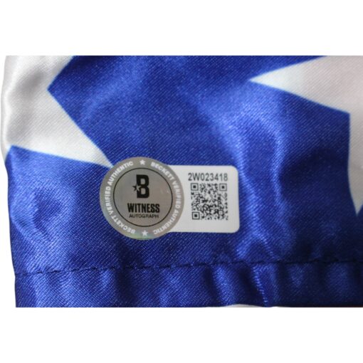 Michael B Jordan Autographed/Signed Creed USA Boxing Trunks Beckett 48146