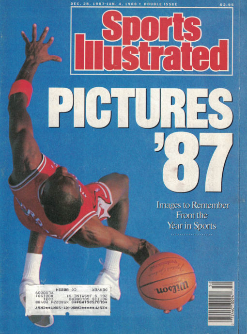 Michael Jordan Chicago Bulls December 1987 Sports Illustrated Magazine 26702
