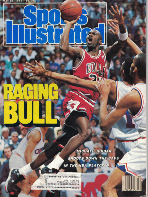 Michael Jordan Chicago Bulls May 1989 Sports Illustrated Magazine 26693