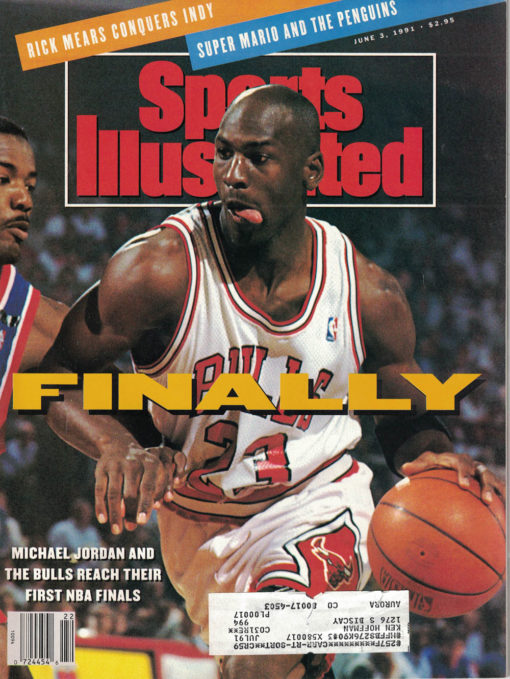 Michael Jordan Chicago Bulls June 1991 Sports Illustrated Magazine 26695